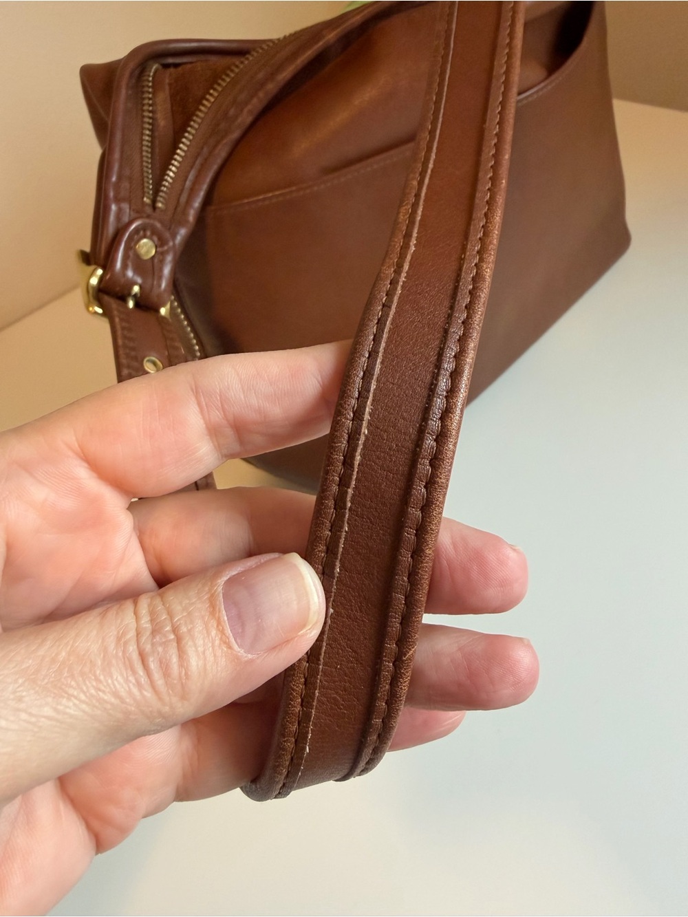 Vintage Coach Legacy Hobo in Vicuña Style 9058 - Picture 11 of 11